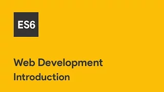 JavaScript ES6 - Introduction