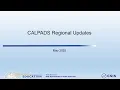 CALPADS Regional Updates May 2025