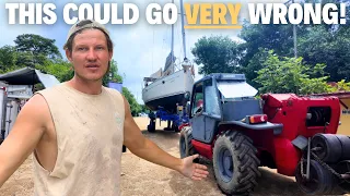 We Had No Choice But to Let Them Lift Our Boat Again… Ep-233