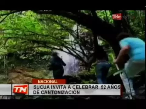 Sucúa invita a celebrar 52 años de cantonización
