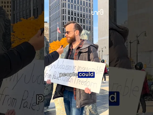 ⁣“I feel erased,” says a Jewish-American man of those who say Zionism is synonymous with Judaism