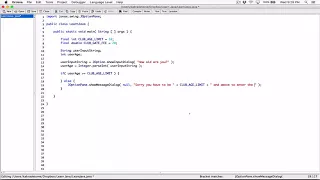80 Nested if statements example program - Learn Java