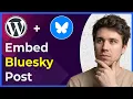 How to Embed a Bluesky Post in Wordpress Step-By-Step 2026 guide