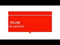 Wordle answer 9-June-2022 Wordle today s Hints