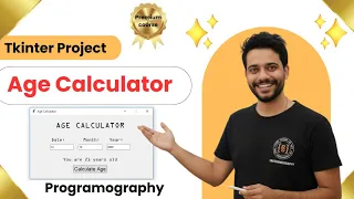 Age Calculator Project Using Python Tkinter