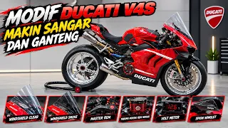 Modif Ducati Lagi‼️ Langsung Ganteng dan Sangar - Ganti Windshield, Spion Winglet, Pengereman, dll