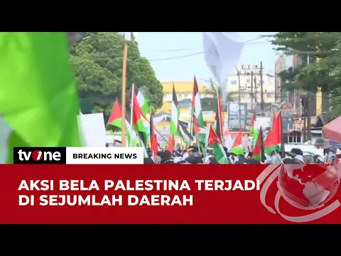 Masyarakat Gelar Aksi Bela Palestina