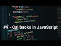 Callbacks in JavaScript