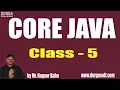 Differences Between Java and Others C C Class - 5 by Mr Nagoor Babu Sir On 24-12-2018