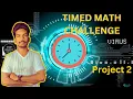 Project 2 Timed Math Challenge in Python python course