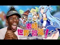 KONOSUBA Opening 1-2 REACTION | Anime OP Reaction