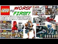 LEGO Worst To First ALL LEGO Star Wars BATTLE PACKS UPDATED