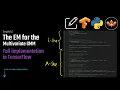 Implementing the EM for the Multivariate Gaussian Mixture Model in TensorFlow Python