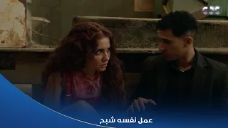 بطل العالم   عمل نفسه جامد وشبح وفرد نفسه قدام صاحبة الشغل واتخانق قدامها   خد علقة ماخدهاش حمار دندنها