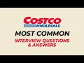 Costco Interview Questions and Answers for 2026