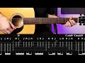 Jeff Buckley - Lover, You Should've Come Over (Guitar lesson with TAB)