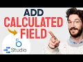 How to ADD a CALCULATED FIELD in Looker Studio Step by Step