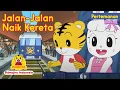 Naik Kereta Menemui Dr Roarson | Pertemanan | Kartun Anak | Shimajiro Indonesia