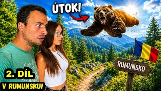 Dodávkou po RUMUNSKU: Medvěd ÚTOČÍ na lidi! 😨 Cestovní dobrodružný VLOG