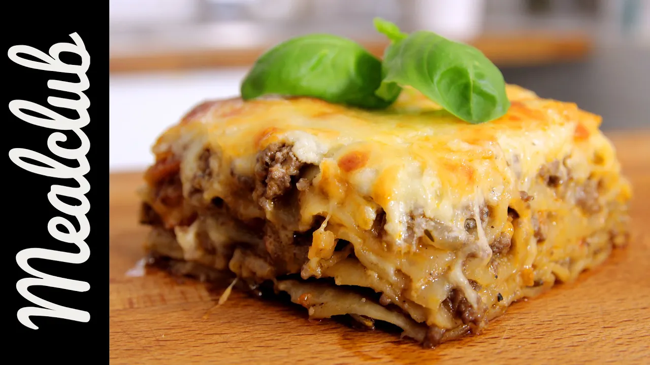 Saftige Gemüse-Hack-Lasagne, die saftigste und leckerste Lasagne die ihr jemals probiert habt. Probi. 