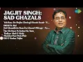 Jagjit Singh Sad Gazals | Yeh Bata De Mujhe Zindagi | Dil Hi To Hai | Koi Chaudhvin Raat Ka Chand