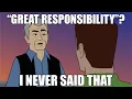 Uncle Ben is Disappointed