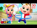Hula Hoop Fun + More Kids Songs \u0026 Nursery Rhymes by Little World