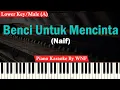 Download Lagu Naif - Benci Untuk Mencinta Karaoke Piano Lower Key