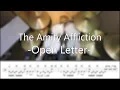 Download Lagu The Amity Affliction - Open Letter - DrummerFrank Drum Cover - With Drum Score