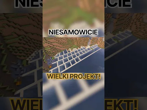 To PIERWSZY tak duży projekt na nowym świecie Minecraft! #dlaciebie #fyp #minecraftbuilds #trend