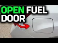 HOW DO YOU OPEN GAS TANK ON SUBARU OUTBACK TUTORIAL