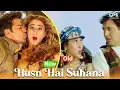 Download Lagu Husn Hai Suhana New Vs Old | Coolie No.1 | @varundhawan, Sara Ali Khan | Karisma Kapoor | Govinda