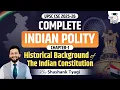 Lagu Complete Indian Polity for UPSC CSE 2025-26 | Lec-1 | Introduction in English by Shashank Tyagi