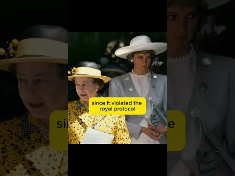 Queen Elizabeth broke protocol for Princess Diana