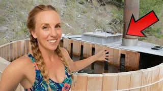 I Built a Wood Hot Tub Heated by Fire