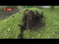The aftermath of severe weather damage in Brookfield