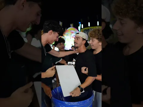 They threw me in the trash!