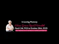 Eliza Grace Reed Meredith Funeral