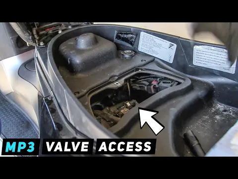 Download MP3 Piaggio MP3 - Remove panels to access for valve clearance / inspect | Mitch's Scooter Stuff