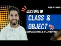 Lecture 16 - Class Object Java Complete Course in Hindi Beginner to Professional