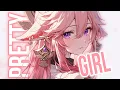Download Lagu Nightcore _ Pretty Girl ( Maggie Lindemann ) | sped up [ lyrics ]
