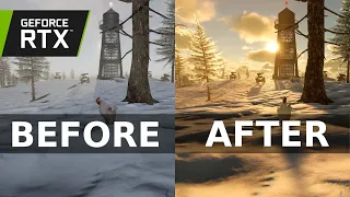 Graphics comparison Unity URP vs RP