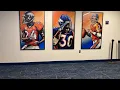 Taking a tour of the NFL Denver Broncos stadium