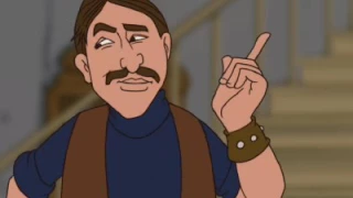 فيلم ملاك وشيطان كارتون إخراج طاهررشدي 