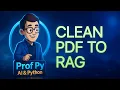 Docling PDF Parsing for RAG Clean Tables and Layout in Python