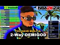 I Broke CURRENT GEN Build System with My NEW 6 5 2-Way DEMIGOD On NBA 2K24