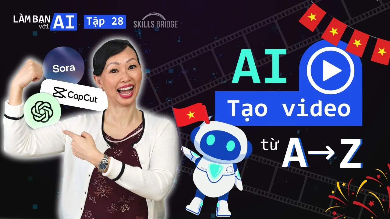 Outline Video Tự Động Hoá TẠO VIDEO Từ A-Z (Hướng Dẫn Từng Bước) | Làm Bạn Với AI EP 28