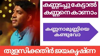 kannanam unniye kanduvo krishna song thulasikathir jayakrishnan