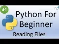 Python Tutorial for Beginners Reading File