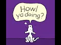 Dog sayin How ya doing gif